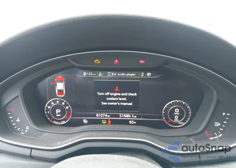 2018 Audi A5 2.0T Premium из США, поврежденный, VIN WAUBNCF54JA005421